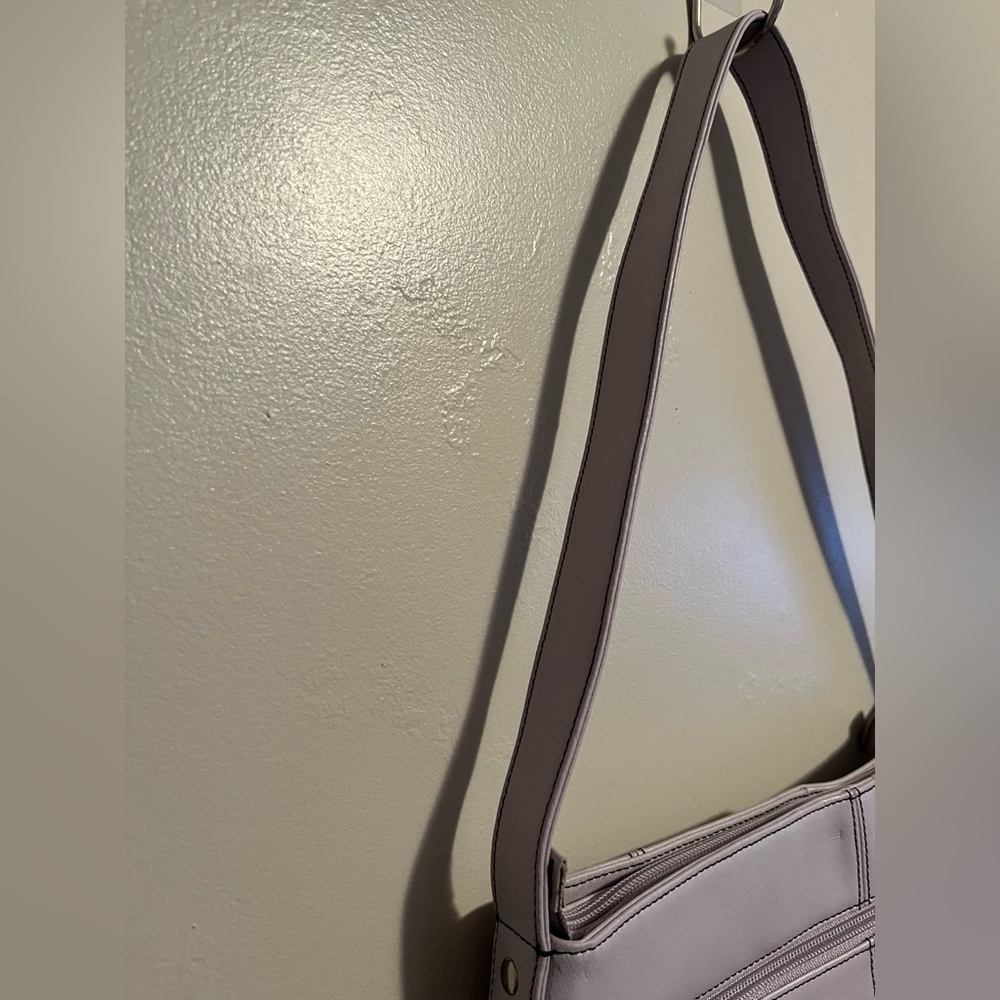 Daniel Joseph Leather Purple Pastel Shoulder Bag - Picture 11 of 16
